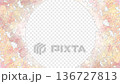 A round frame made of lots of cherry blossoms. A gorgeous spring loop animation with alpha. 136727813