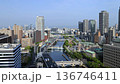 初夏の大阪中之島の風景 (大阪府大阪市北区) チルトアップ 136746411