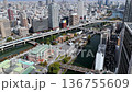 大阪中之島の秋の風景　ズームアウト 136755609