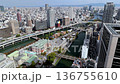 大阪中之島の秋の風景　ズームイン 136755610