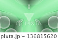 abstract green background with light effects 136815620