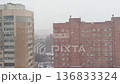Footage of the snow falling. Winter 136833324