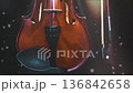 A classical violin that produces beautiful light 136842658