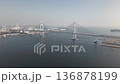 東京灣、橫濱港、海灣大橋、無人機空拍影片 11 136878199