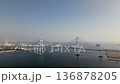 橫濱灣大橋和東京灣，無人機空拍畫面 04 136878205