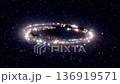 異次元に漂う星の渦  夢見る宇宙構造 136919571