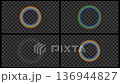 虹の輪のエフェクトセット 136944827
