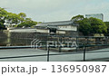 Imperial Palace Gate and Moat in Central Tokyo Japan Daytime View Scenic 136950987