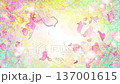 A classic shojo manga background video with rose petals and sparkling scenes 137001615
