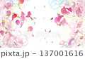 A classic shojo manga background video with rose petals and sparkling scenes 137001616