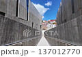 Urban Architecture Walk from First Person Perspective 137012770