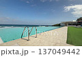 Swimming pool in the tropical resort 137049442