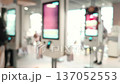 glowing self service food ordering terminals 137052553