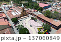 Raquira Town Center Drone Aerial View 137060849