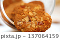 Dry fruits Biscuits on a table 137064159