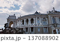 Grand baroque opera house facade architecture 137088902