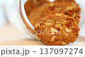 Dry fruits Biscuits on a table 137097274