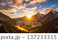 山巒日出延時AI影像 137233315