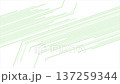 Green minimal geometric lines abstract futuristic tech motion background 137259344