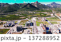 Aerial view of spanish town of Gandia 137288952