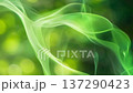 Seamless Loop - Fresh Green Fantastic Glow Gradient (Vertical) 137290423
