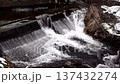 The mountain stream of Higashiyama Onsen that flows through the rocks 137432274