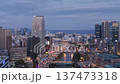 大阪 中之島 都市風景 タイムラプス 137473318