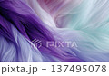 Abstract Purple And White Flowing Waves With Soft Texture Background 137495078