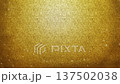 可循環素材：由閃亮粒子和金色顆粒組成的CG背景 137502038