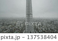 雪中的東京晴空塔視頻 137538404