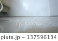 Shower scene with water splashing onto the floor (slow motion) 137596134