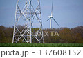 Wind turbine in nature with good weather 137608152