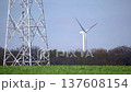 Wind turbine in nature with good weather 137608154