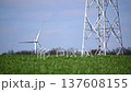 Wind turbine in nature with good weather 137608155