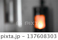 Blurred pellet stove for backgrounds or abstract 137608303
