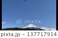 A drone flying with Mount Fuji in the background. 137717914