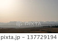 Sendai Airport at dusk, airplane landing, Natori City, Miyagi Prefecture 137729194