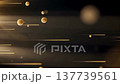 A seamless loop of golden light particles and bokeh emerging from the darkness. 137739561