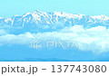 View of the Asahi Mountain Range from the summit of Mount Zao [Zao Town, Katta District, Miyagi Prefecture] 137743080
