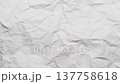 Stop motion of crumpled white paper texture, abstract loop background 137758618