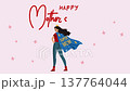 Super Mom Superhero Mothers Day Card Animation 137764044