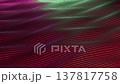 Abstract wavy line background animation (looping) 137817758