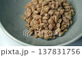 Close-up video of finely ground natto (60 frames/second) 137831756