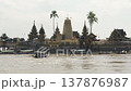 Kyauktan Midstream Temple in Myanmar 137876987