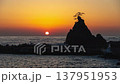 太平洋からの日の出を気仙沼市で撮影 137951953