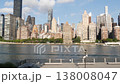 New York City Manhattan Midtown skyline from Roosevelt Island, USA. Building architecture, cityscape 138008047