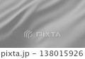 Soft clean white fabric waving gently in smooth motion creating calm elegant minimal background texture with natural folds stylish pastel tone relaxing aesthetic ideal for design, video, or decoration 138015926