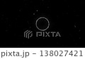 audio spectrum  animation with Night starry skies with twinkling stars motion background , Looping seamless space backdrop 138027421