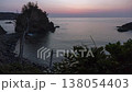 気仙沼市の観光地龍舞崎での日の出タイムラプス 138054403