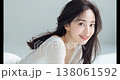 Beauty portrait of a relaxed woman with beautiful white skin. 138061592